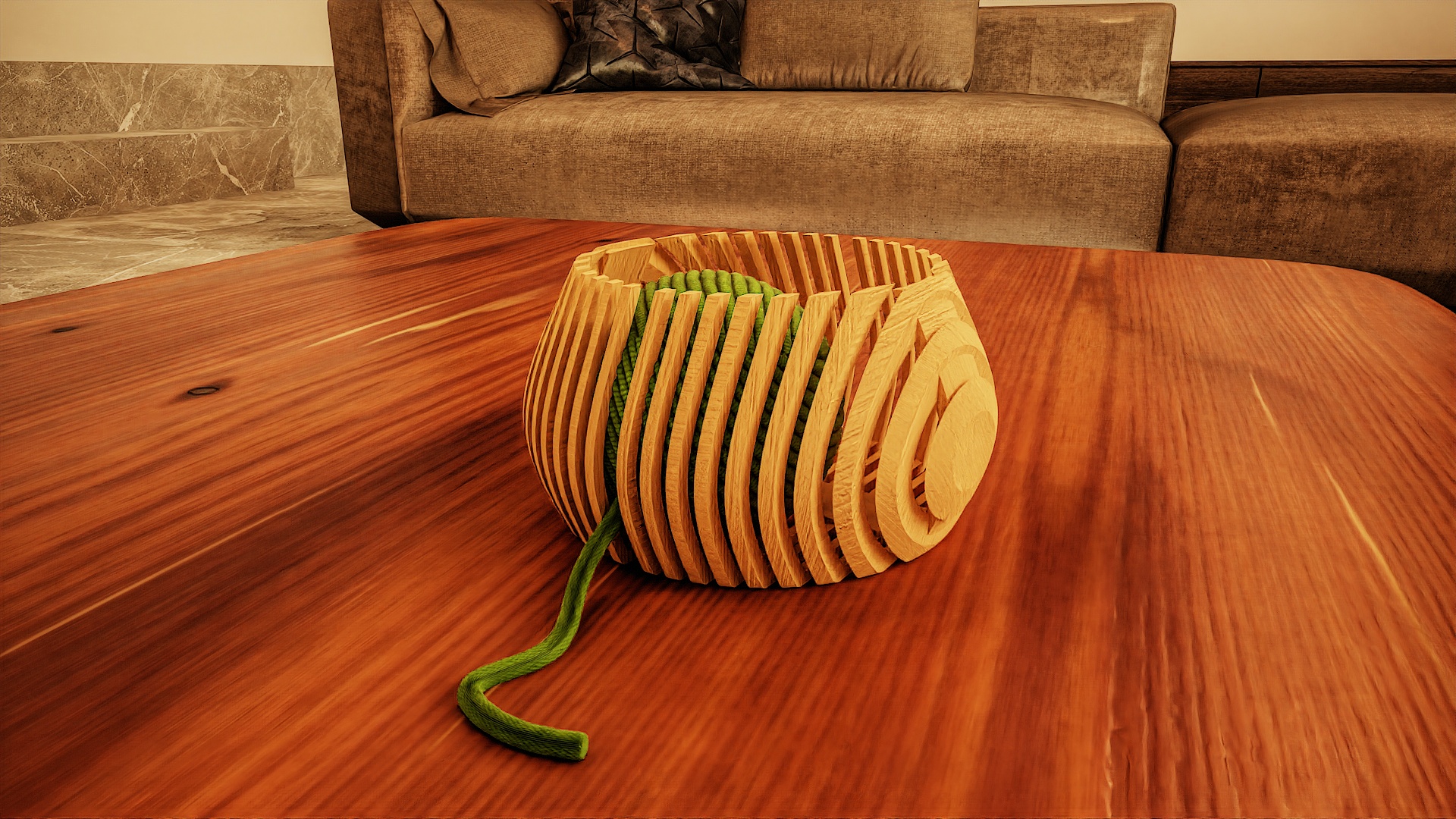 Parametric Yarn Bowl